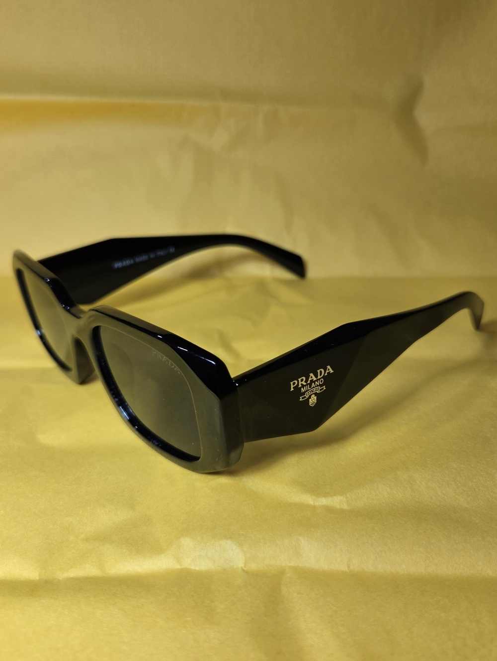 Prada Milano Black Sunglasses